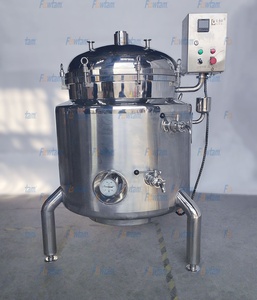 300L 500L 1000 lít Nồi áp suất lớn áp suất công nghiệp nấu ăn nồi - Product Image 3