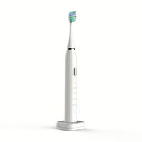 Cepillo de Dientes Eléctrico Recargable USB 2025, con Cerdas Suaves, IPX7, Sónico, con 5 Modos para Uso Doméstico en Adultos