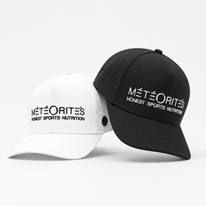 OEM Custom 5 Panel Waterproof Laser Cut Baseball Cap 3D Embroidered Logo Polyester Breathable Sport Unisex Outdoor - Product Image 1
