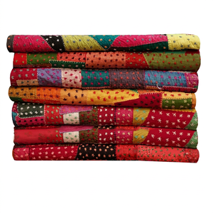 Wholesale Rendom Patchwork Quilt Multi Colour Patchwork Bedspread - Product Image 1