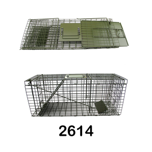 Maille en acier piège à animaux Cage chat sauvage <span class=keywords><strong>attrape</strong></span> <span class=keywords><strong>renard</strong></span> piège HC2614M-F - Product Image 6