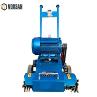 Nettoyeur de scories électrique portable pour la construction, machine de nettoyage de résidus de béton autoportée, traitement des sols 150 kg Chine