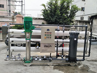10m3 ro système d'eau filtration d'eau saumâtre systèmes d'osmose inverse industriels filtre uv système de purification de traitement de l'eau