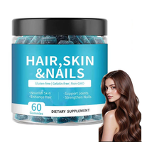 VitaSpring Gummies Cheveux, Peau & Ongles Vitamines Biotine Collagène Marin Améliore l'Immunité Complément Énergétique Gummies Cheveux Peau Ongles