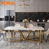 Ensemble de mobilier de restaurant moderne en acier inoxydable pour café, bar, hôtel, chaise et table, écologique, pour une solution tout-en-un à usage domestique