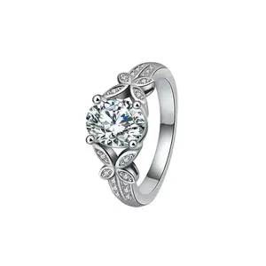 Servilletas de plata con diamantes cz, anillos de boda, fotos y precios