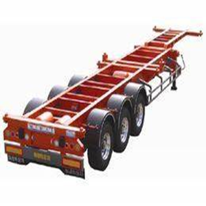 Remorque squelette 20 80 tonnes 2 3 4 essieux, semi-remorque porte-conteneurs 20FT 40FT 45FT, châssis de remorque squelette - Product Image 1