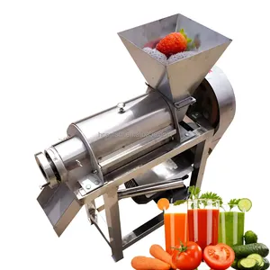 Extractor de jugo de calabaza amarga de alta calidad Máquina de jugo de tornillo ampliamente utilizada para restaurantes