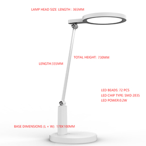 Augenschonende LED-Schreibtischlampe mit Vollspektrum zur Myopie-Prävention, Einstellbare Helligkeit, Lernlampe für Studenten und Büros - Product Image 4