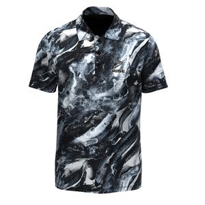 RISE 2022 Nouveau design de marque, polo en sublimation blanc et vert, violet et blanc - Product Image 5