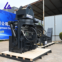 360 °   Rotierender Vibrationshammer mit Starker Antriebskraft Vielseitig Einsetzbar Ideal für Enge Räume für SK250 Bagger