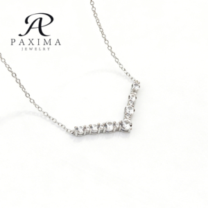 Collier en diamant cultivé en laboratoire en gros avec argent sterling 925, livraison rapide pour les distributeurs de bijoux internationaux - Product Image 1