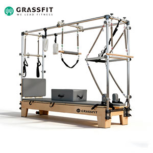 <span class=keywords><strong>Table</strong></span> de Pilates Trapeze 3-en-1 Caformer Professionnelle en Bois d'Érable <span class=keywords><strong>avec</strong></span> Conception Robuste pour la Remise en Forme et l'Utilisation en Studio de Pilates - Product Image 1