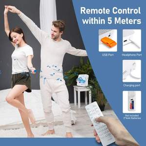 Lecteur CD portable BT 5.0 Radio FM Entrée USB Carte TF Entrée AUX Batterie rechargeable Maison Étudiant Extérieur Apprentissage - Product Image 6