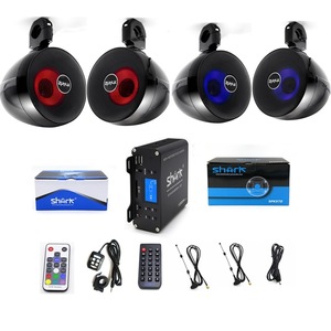 <span class=keywords><strong>Amplificatore</strong></span> Esterno Multifunzionale SHARK per Moto, <span class=keywords><strong>4</strong></span> <span class=keywords><strong>Canali</strong></span> ad Alta Potenza, Sistema Audio Bluetooth 12V OLIVER - Product Image 5