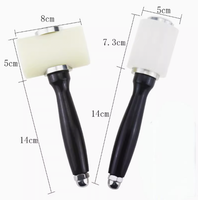 Maillet en nylon haute résistance pour outils de poinçonnage du cuir Maillet en nylon poli pour l'estampage et le gaufrage du cuir