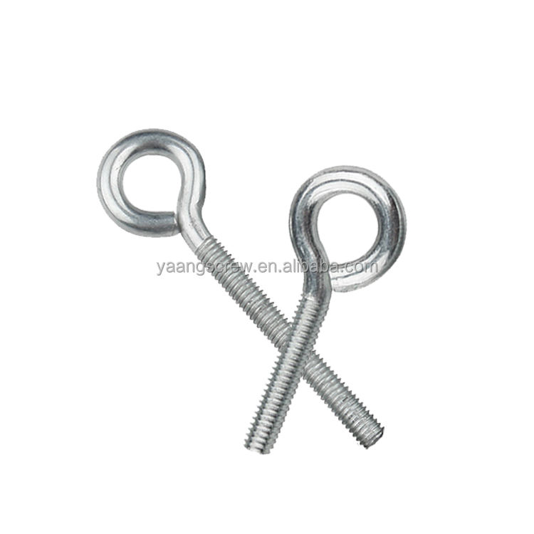 Eye Bolts Closed Loop Threaded Fasteners UNC Iron Stainless Steel Alloy ...