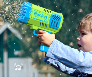 Nuova Pistola Automatica Elettrica Spara Bolle di Plastica a Forma di Razzo, Giocattolo per Bambini, Perfetto Regalo per Ragazzi e Ragazze per Giochi all'Aperto - Product Image 4