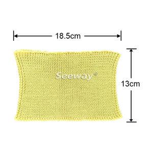 เสื้อคลุมป้องกันการบาด ป้องกันรอยขีดข่วน ทนไฟ ระดับการป้องกันการบาด 3 พร้อมผ้าคลุมคอแบบถัก ป้องกันไฟไหม้ อุปกรณ์นิรภัยส่วนบุคคล - Product Image 6