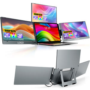 Pantalla Portátil Retroiluminada LCD IPS de 14 Pulgadas Compatible <span class=keywords><strong>con</strong></span> Sistemas Operativos <span class=keywords><strong>Windows</strong></span>/MacOS <span class=keywords><strong>con</strong></span> Interfaz Tipo-C de Función Completa - Product Image 1