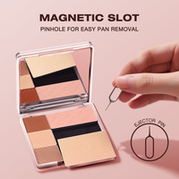 O.TW O.O Nouveau produit Palette de maquillage personnalisée DIY Exclusive Poudre pressée Blush Fard à paupières