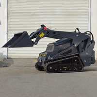 Mini-chargeuse sur chenilles V1100 pour travaux agricoles et de construction