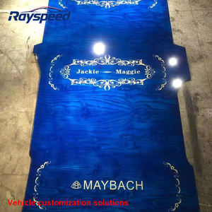 ชุดพื้นรถตู้หรูหราแบบกำหนดเอง พื้นไม้กันน้ำสำหรับรถยนต์วีไอพี <span class=keywords><strong>รถ</strong></span>โค้ช และรถธุรกิจ - Product Image 3