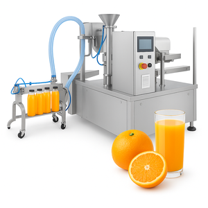 Otomatik aseptik meyve emzik kese Mango portakal limon suyu dolum ve sızdırmazlık paketleme makinesi için sıvı ve sos - Product Image 2