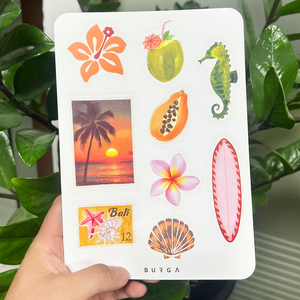 Custom Cartoon <b>Vinyl</b> Planner Sticker Sheets Kiss Cut Waterproof Transparent Adhesive Labels for Candle Craft Photo <b>Frame</b> - Product Image 6