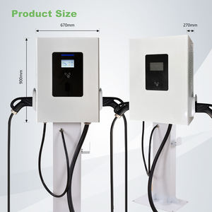 Nouvelle borne de recharge CC haute efficacité 60 kW, double pistolet personnalisé 40 kW, stations de recharge rapide CC GBT pour véhicules électriques, estampage - Product Image 3