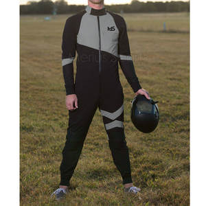 Meilleures ventes, conception personnalisée, combinaison de sport ajustée en polyester, ensemble de divertissement haute visibilité pour le parachutisme, quantité minimale de commande bas, à la mode - Product Image 5