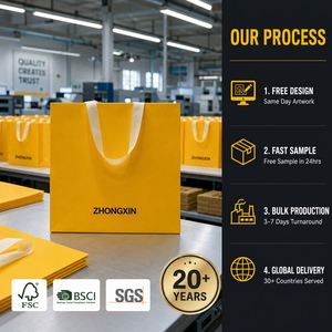 Bolsas de Compra de Papel Reciclables, Biodegradables y Ecológicas con Asas de Cuerda de Algodón, Logotipo Impreso Personalizado para Boutique de Ropa - Product Image 2