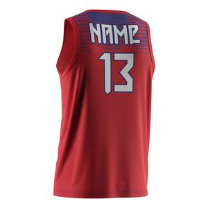 Uniformes de Voleibol Sublimados Lisos de Secado Rápido al por Mayor, Camisetas sin Mangas para Voleibol, Color Granate y Azul para Hombre - Product Image 6