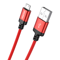 Cables trenzados de nailon para dispositivos electrónicos, cable micro usb tipo C de carga rápida, accesorios y partes de uso comn