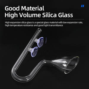WYIN ZRDR W09-07 W09-08 <span class=keywords><strong>12MM</strong></span> 16MM co2 <span class=keywords><strong>aquarium</strong></span> sortie et entrée <span class=keywords><strong>Aquarium</strong></span> Lily verre tuyau verre entrée d'eau - Product Image 4