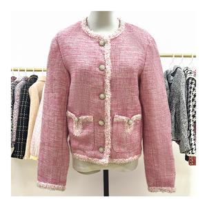 Vintage Importé Old Thrift Lot de Vêtements de Marque Bale Femmes Utilisé Vêtements de Marque Vestes Tweed - Product Image 2