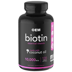 Top Sale Hair Envy Nourishes Skin, Hair, Nails Biotin Supplement Capsules China Collagen Pregnant Women OEM ODM Private Label