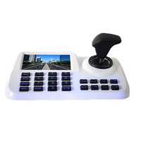 Cámara IP domo de alta velocidad, controlador PTZ, Joystick, teclado de red