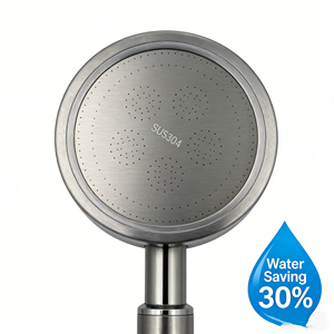 <span class=keywords><strong>Soffione</strong></span> <span class=keywords><strong>Doccia</strong></span> <span class=keywords><strong>Multifunzione</strong></span> di Lusso in Acciaio Inox 304 ad Alta Pressione con Doppia Modalità - Product Image 4