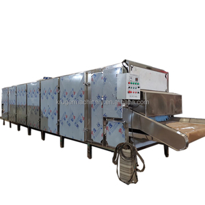 เครื่องอบแห้งแบบหมุนผ่านลมร้อนสำหรับผลไม้สายพานลำเลียงตาข่ายผักสาหร่ายแบบต่อเนื่อง - Product Image 1