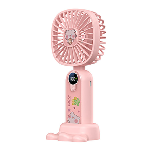 Altamente recomendado Mini ventilador portátil recargable amarillo <span class=keywords><strong>aire</strong></span> acondicionado ventilador de refrigeración comercial Usb de mano - Product Image 4