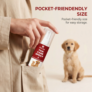 <span class=keywords><strong>Spray</strong></span> <span class=keywords><strong>naturel</strong></span> doux pour le soin des tiques chez les animaux domestiques, pour chiens et chats, protection quotidienne du pelage en extérieur - Product Image 2