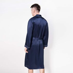 Robe <span class=keywords><strong>kimono</strong></span> <span class=keywords><strong>en</strong></span> <span class=keywords><strong>soie</strong></span> pour <span class=keywords><strong>homme</strong></span> Ensemble deux pièces Haut <span class=keywords><strong>en</strong></span> <span class=keywords><strong>soie</strong></span> et short <span class=keywords><strong>en</strong></span> <span class=keywords><strong>soie</strong></span> pour l'été - Product Image 2