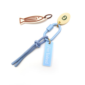 Porte-clés personnalisé multicolore, mousqueton portable en alliage de zinc pour l'extérieur, pendentif en PVC souple et acrylique comme accessoire pour clés et sacs - Product Image 4