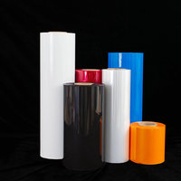 Sacs rétractables en polyoléfine POF, film rétractable thermique pour l'emballage des œufs, l'emballage des jouets, film rétractable POF à pliage central, film d'emballage pour palettes