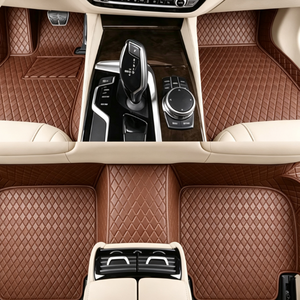 Nouvelle conception <span class=keywords><strong>2022</strong></span>, ensemble complet de 3 pièces, antidérapant, rouge, simple couche, épaisseur 18 mm, tapis de sol de voiture Ecosport Santa Fe Wrangler - Product Image 1