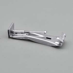 Support de <span class=keywords><strong>gouttière</strong></span> moderne de 5 pouces pré-encapsulé anti-corrosion en alliage d'aluminium durable <span class=keywords><strong>pour</strong></span> appartement, villa et entrepôt dissimulé - Product Image 4