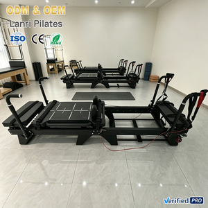 Appareil de Pilates Reformer professionnel en alliage d'aluminium réglable de qualité supérieure pour studio de yoga - Product Image 1
