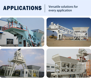 Di động trạm trộn bê tông nhà máy sử dụng cho cả hai nhỏ và quy mô lớn xây dựng dự án - Product Image 5