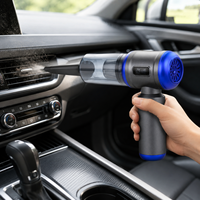 Aspirateur de voiture sans fil Jiarui 008 18000Pa 100W, aspirateur miniature sans balais Type-C pour ordinateur portable, clavier, bureau, électronique